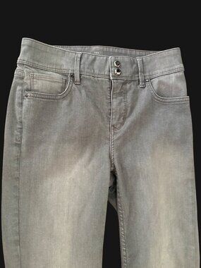 WHBM White House Denim Jeans Slim Gray 29 instead